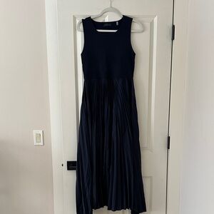 Elie Tahari Navy Maxi Dress